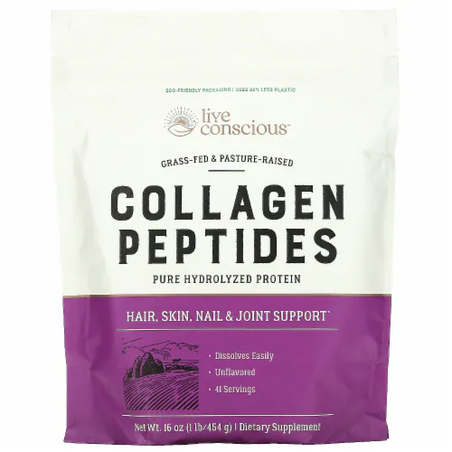 Live conscious collagen peptides bag