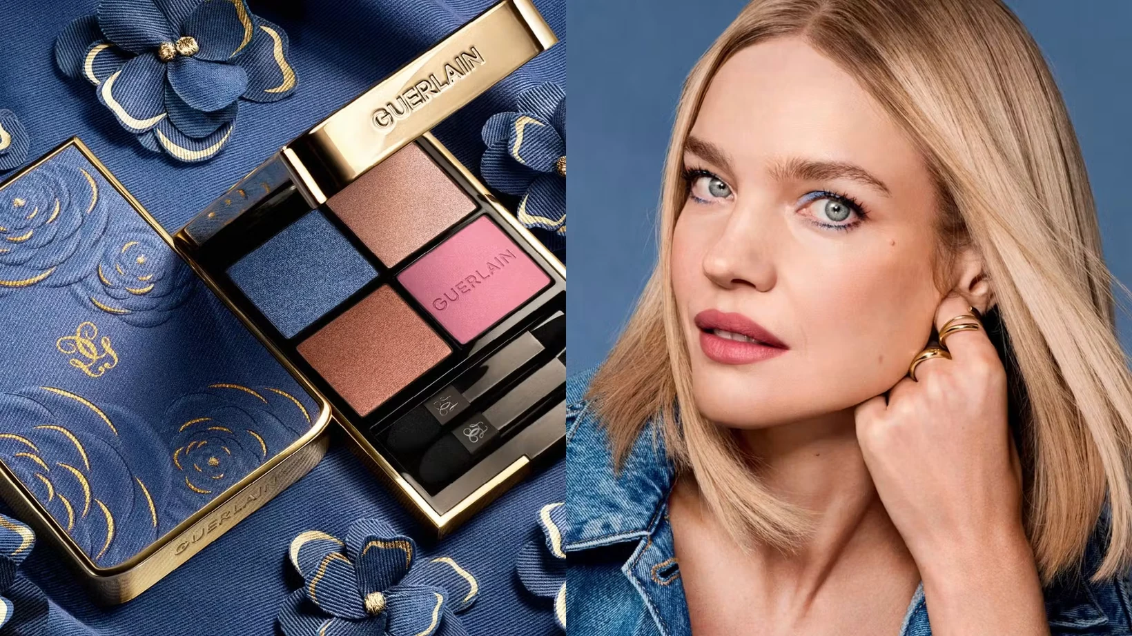 Guerlain Rouge G refillable lipstick system in official LVMH newsroom imagery.