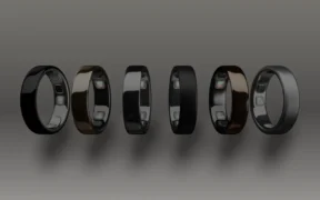 Oura Ring 5 shown in an official Oura press image.