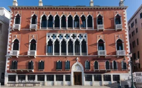 Exterior of Hotel Danieli in Venice.