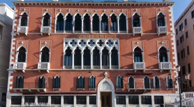 Exterior of Hotel Danieli in Venice.